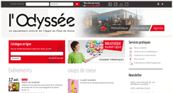 Desktop Screenshot of odyssee-culture.com